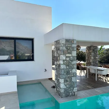 Vila Unique Luxury With Private Pools And Breathtaking Sea Views In Lindos Area