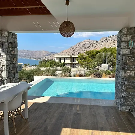 Unique Luxury With Private Pools And Breathtaking Sea Views In Lindos Area Vila *